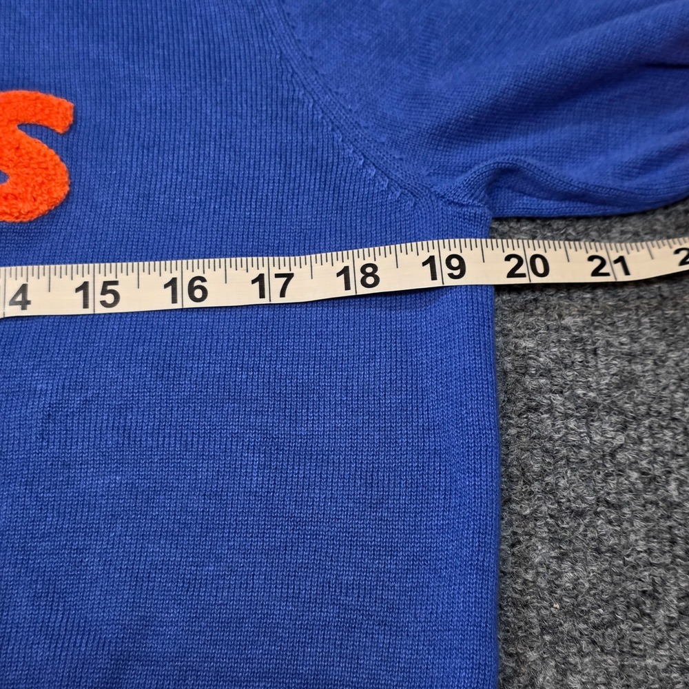 Florida Gators Gameday Girl Blue Orange Knit Short Sleeve Sweater Top Cheer New - Picture 4 of 14